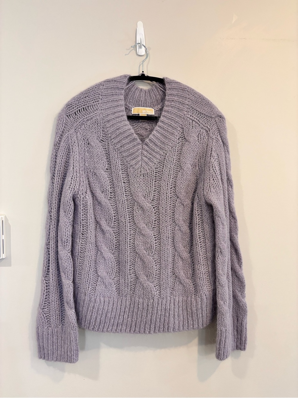 NWOT Michael Kors Alpaca Sweater Oversized in Lilac